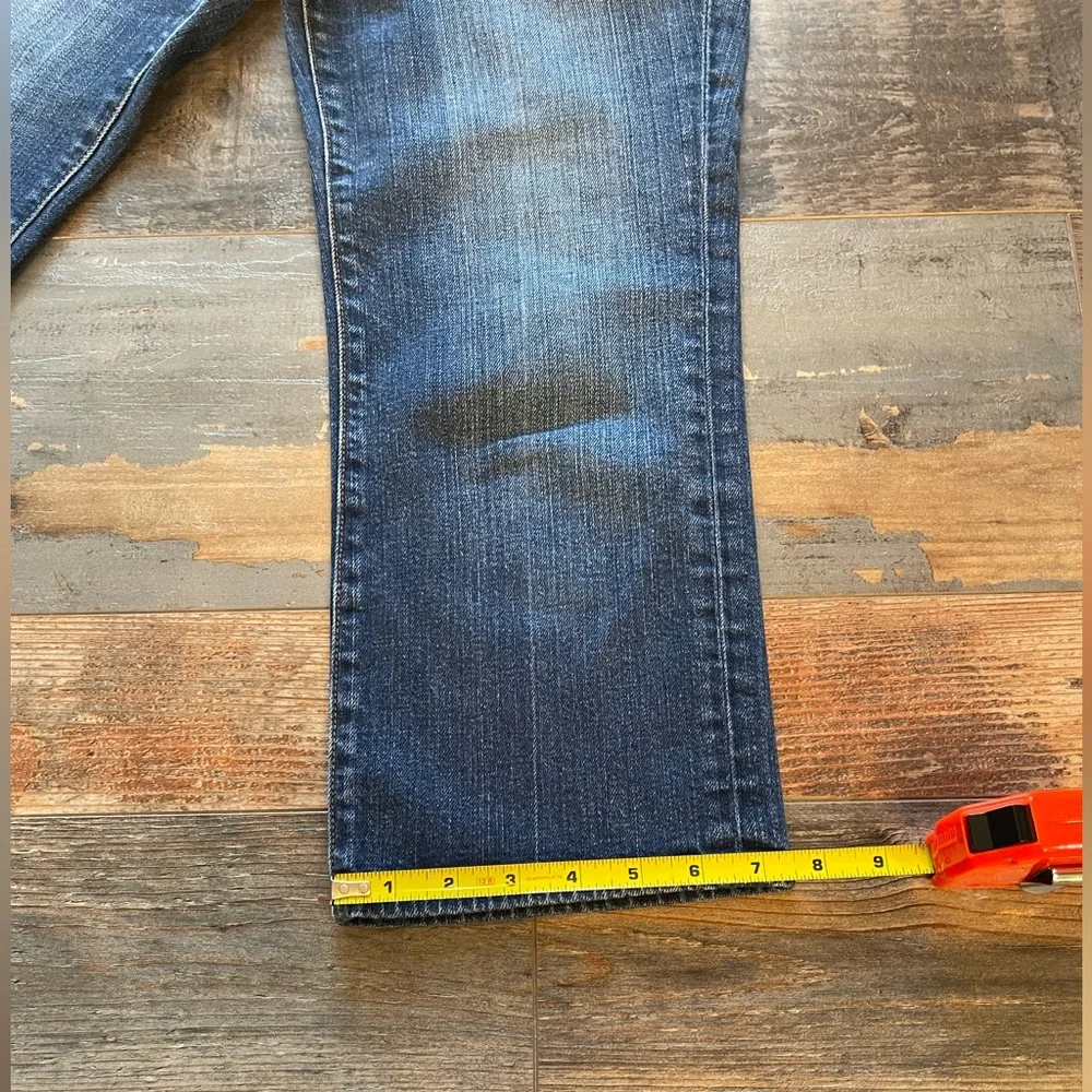 Lucky Brand Danville Classic Rider Crop Capri Jeans 4 - Picture 8 of 9